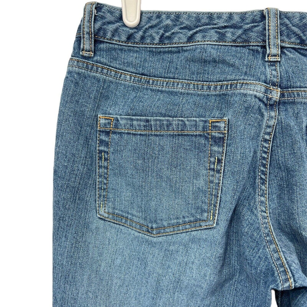 ROUTE 66 Women's Low Rise Boot Cut Blue Denim Jeans Size 6 Average (W29"xL31") - Picture 6 of 11